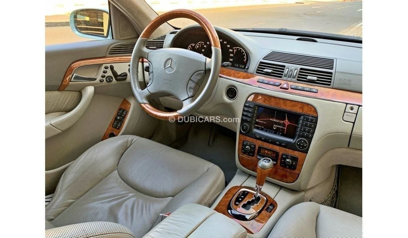 مرسيدس بنز S 500 2004 - V8 - EXCELLENT CONDITION - VAT INCLUSIVE PRICE