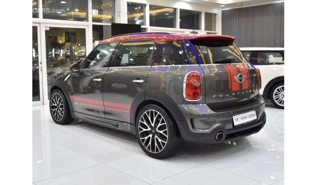 ميني جون كوبر كونتري مان EXCELLENT DEAL for our Mini CountryMan John Cooper Works ( 2015 Model ) in Grey Color GCC Specs