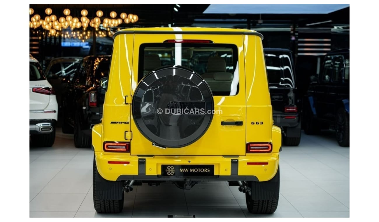 Mercedes-Benz G 63 AMG Mercedes-Benz G63 | 2025 GCC 0km | Agency Warranty | AMG | 22 Inch Rims | Double Night Package