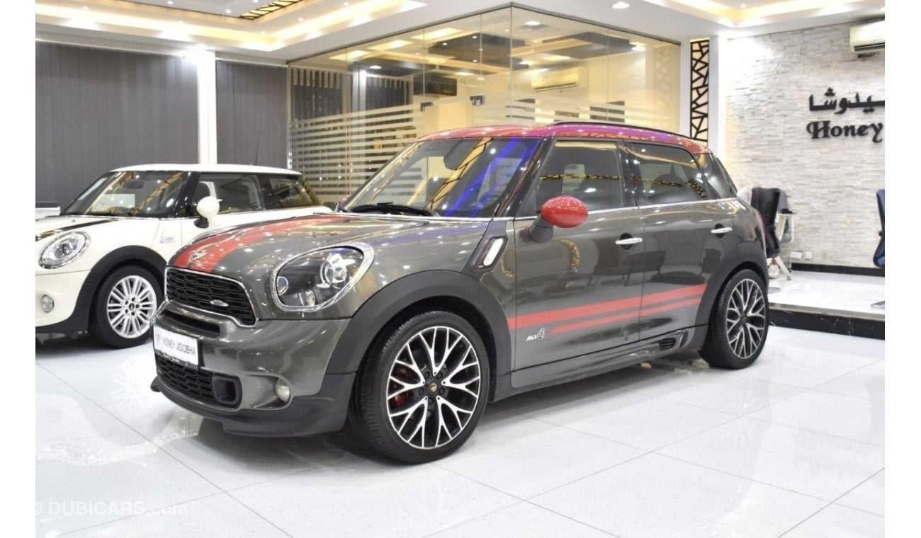 Mini John Cooper Works Countryman EXCELLENT DEAL for our Mini CountryMan John Cooper Works ( 2015 Model ) in Grey Color GCC Specs