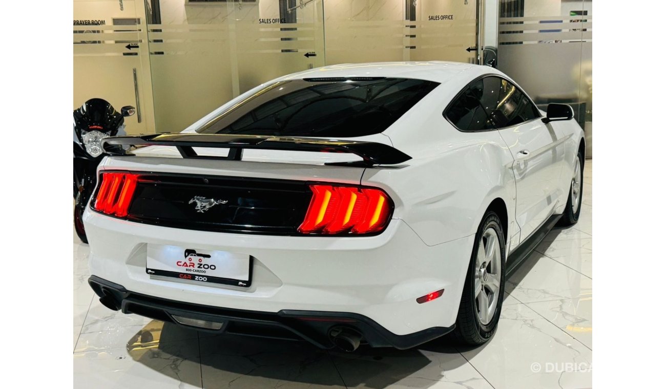 Ford Mustang EcoBoost Ford Mustang 2018   68000 Mils  Warranty 1 Year   59500 AED