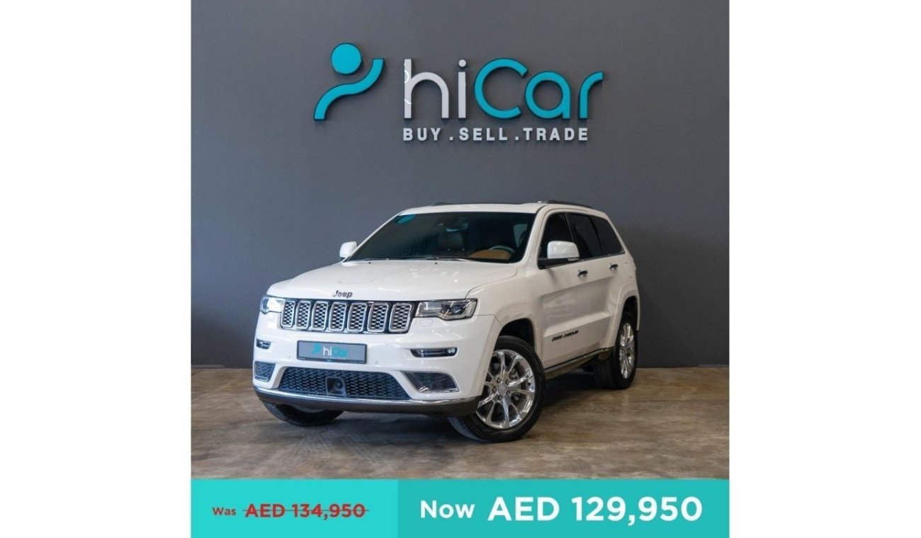 Jeep Grand Cherokee AED 1,992pm • 0% Downpayment •Summit • 2 Years Warranty!