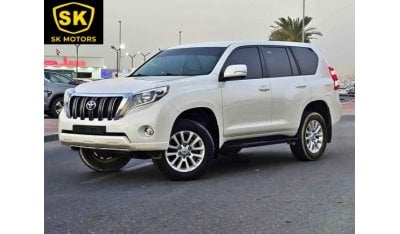 Toyota Prado GXR V4 2.7L/ 4WD GCC/ LEATHER SEATS/ DVD CAMERA/ TYRE DOWN/ LOW MILEAGE/ LOT# 64297