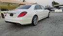 مرسيدس بنز S 550 S550L /// KIT S65 AMG وارد اليابان اوراق جمارك قمة النظافة