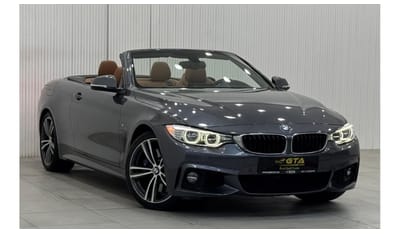 BMW 440i M Sport 2017 BMW 440i M-Sport Convertible, Warranty, Full Service History, GCC