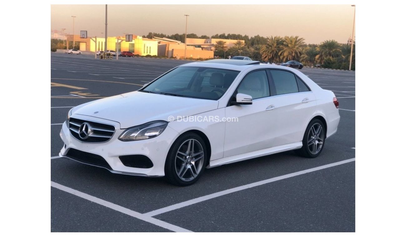 Mercedes-Benz E 350 MERCEDES BENZ E350 MODEL 2016 CAR PERFECT CONDITION INSIDE AND OUTSIDE FULL OPTION SUN ROOF LEATHER