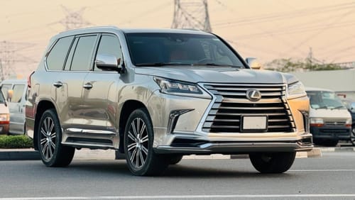 Lexus LX570 5700CC PETROL | SUNROOF | 4WD | LHD | FULL OPTION | PREMIUM ORANGE LEATHER SEATS