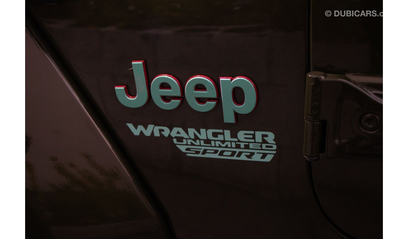 Jeep Wrangler Unlimited Sport DEAL OF THE MONTH + PREMIUM INSURANCE AND SO MUCH MORE INCLUDED IN THE PRICE