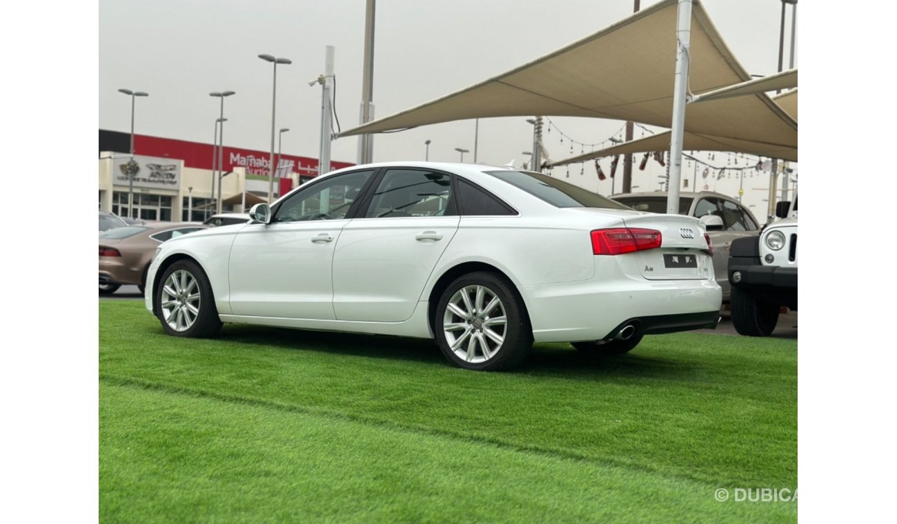 Audi A6 TFSI S-Line MODEL 2014 GCC CAR PERFECT CONDITION INSIDE AND OUTSIDE FULL OPTION SUN ROOF LEATHER SEA