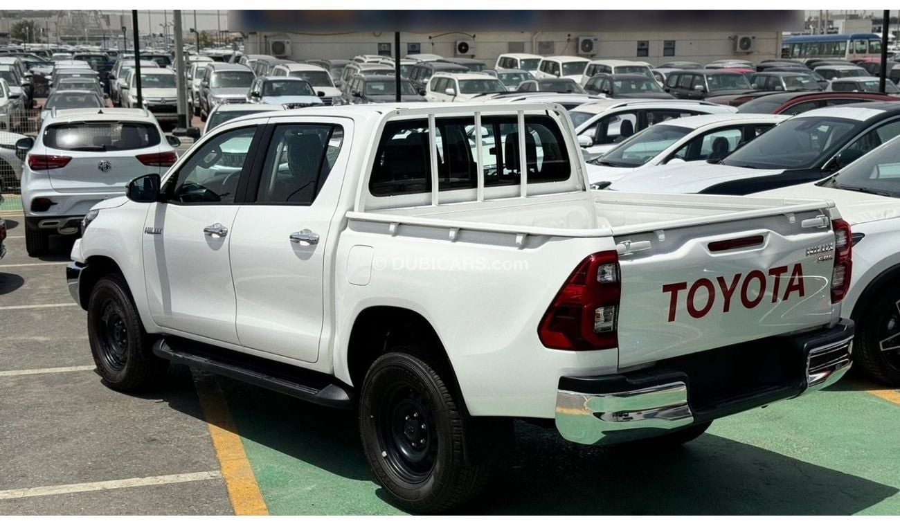 تويوتا هيلوكس TOYOTA HILUX  4X4 -  DSL 2.4L - WHITE COLOR -  2024 MODEL