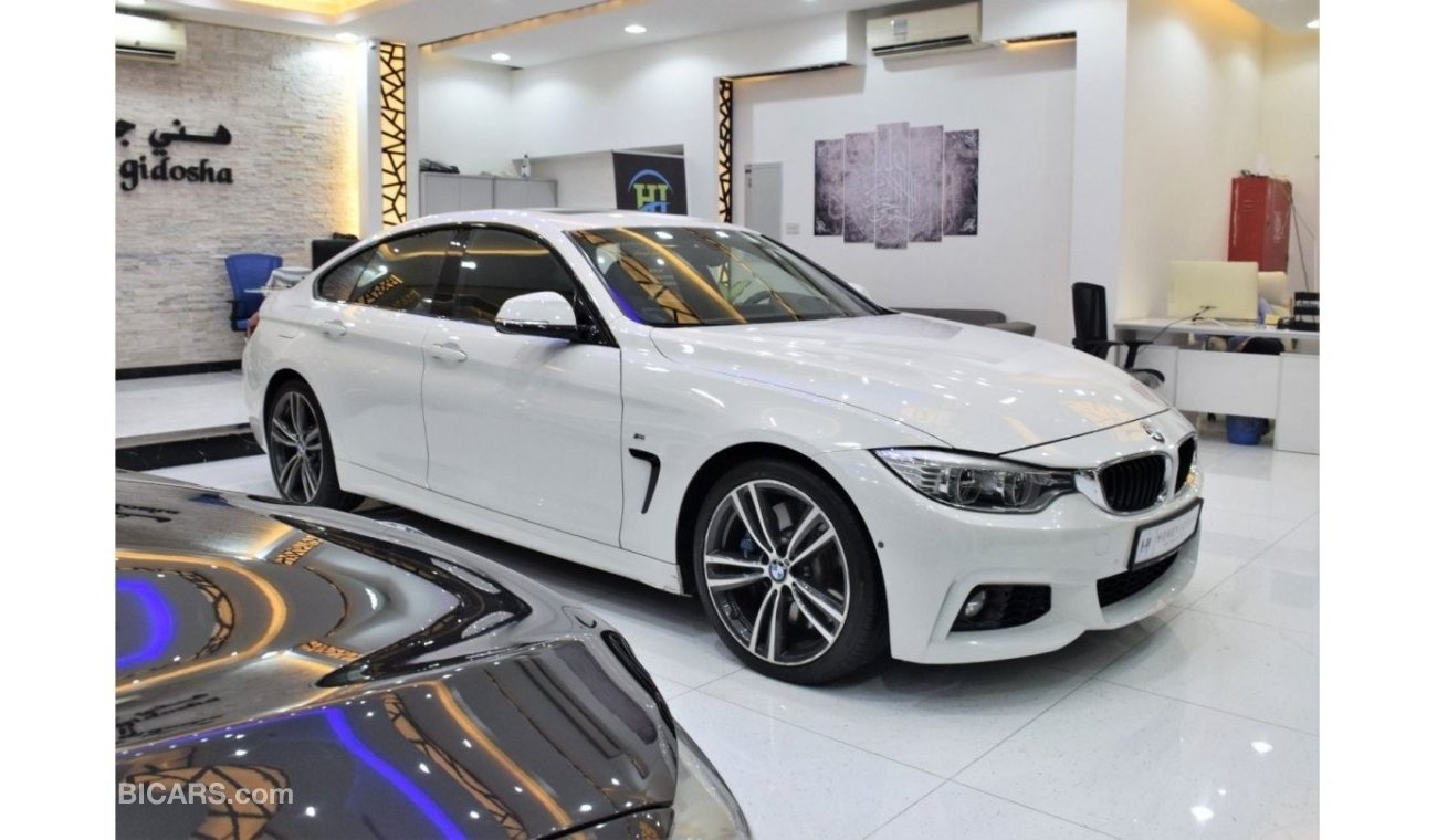 BMW 440i EXCELLENT DEAL for our BMW 440i M-Kit GranCoupe ( 2017 Model! ) in White Color! GCC Specs