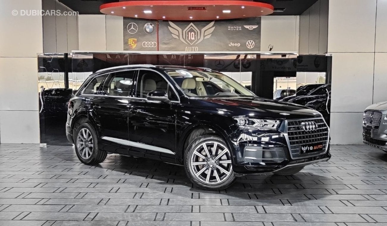 Audi Q7 AED 2,800 P.M | 2016 AUDI Q7 45 TFSI QUATTRO 3.0 L | 333 HP | 7 SEATS | FULL PANORAMIC ROOF | GCC