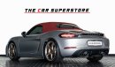 بورش بوكستر 718 2022-PORSCHE BOXSTER-25 YEARS ANNIVERSARY EDITION-GCC-SPECIAL CAR-AL NABOODA WARRANTY TILL 2026