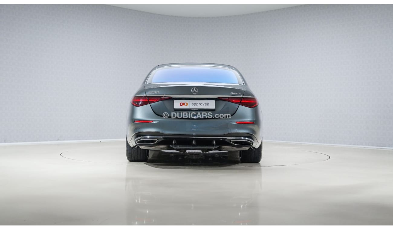 مرسيدس بنز S 580 AMG Line - 2 Years Approved Warranty - Approved Prepared Vehicle