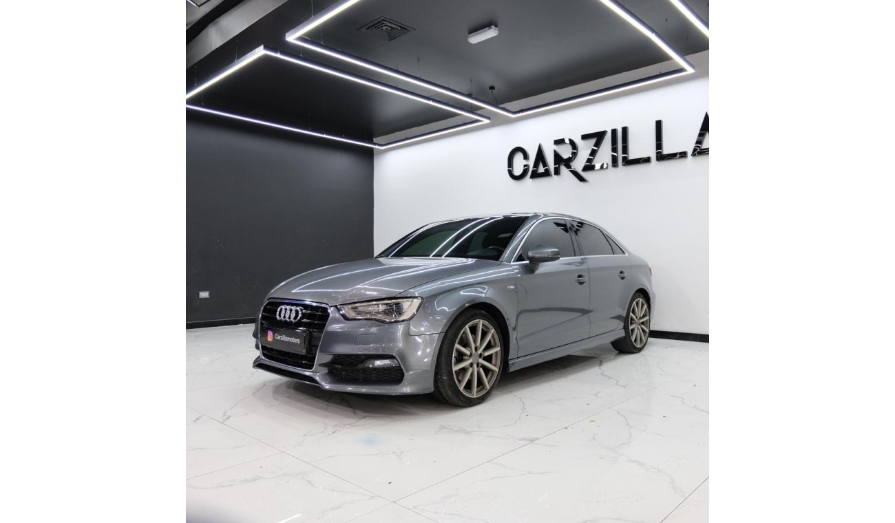 Audi A3 40 TFSI S-Line S-Line-GCC-Partial Agency Service-Accident Free-Excellent Condition