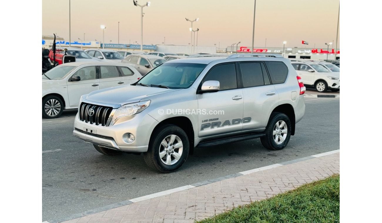 تويوتا برادو Toyota Prado 2014 v6 LHD silver color