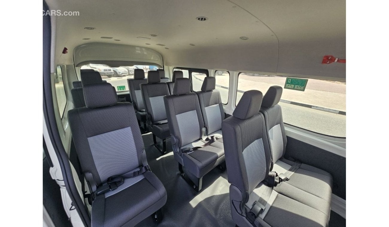 تويوتا هاياس Toyota Hiace 2.8L Diesel Manual Transmission, High Roof, 13 Seater, Model 2025