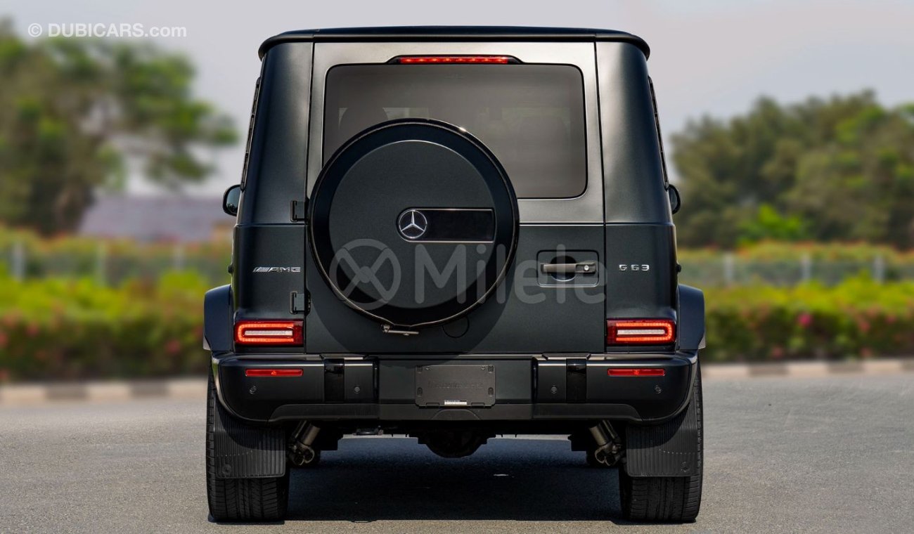 مرسيدس بنز G 63 AMG .0L PETROL: MAGNO BLACK WITH NIGHT PACKAGE, CARBON INTERIOR, NEW CAR!!