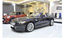 BMW Z4 EXCELLENT DEAL for our BMW Z4 sDrive30i ( 2010 Model ) in Black Color GCC Specs