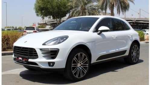 بورش ماكان أس PORSCHE MACAN S 2017 GCC FULL OPTION SINGLE OWNER IN MINT CONDITION