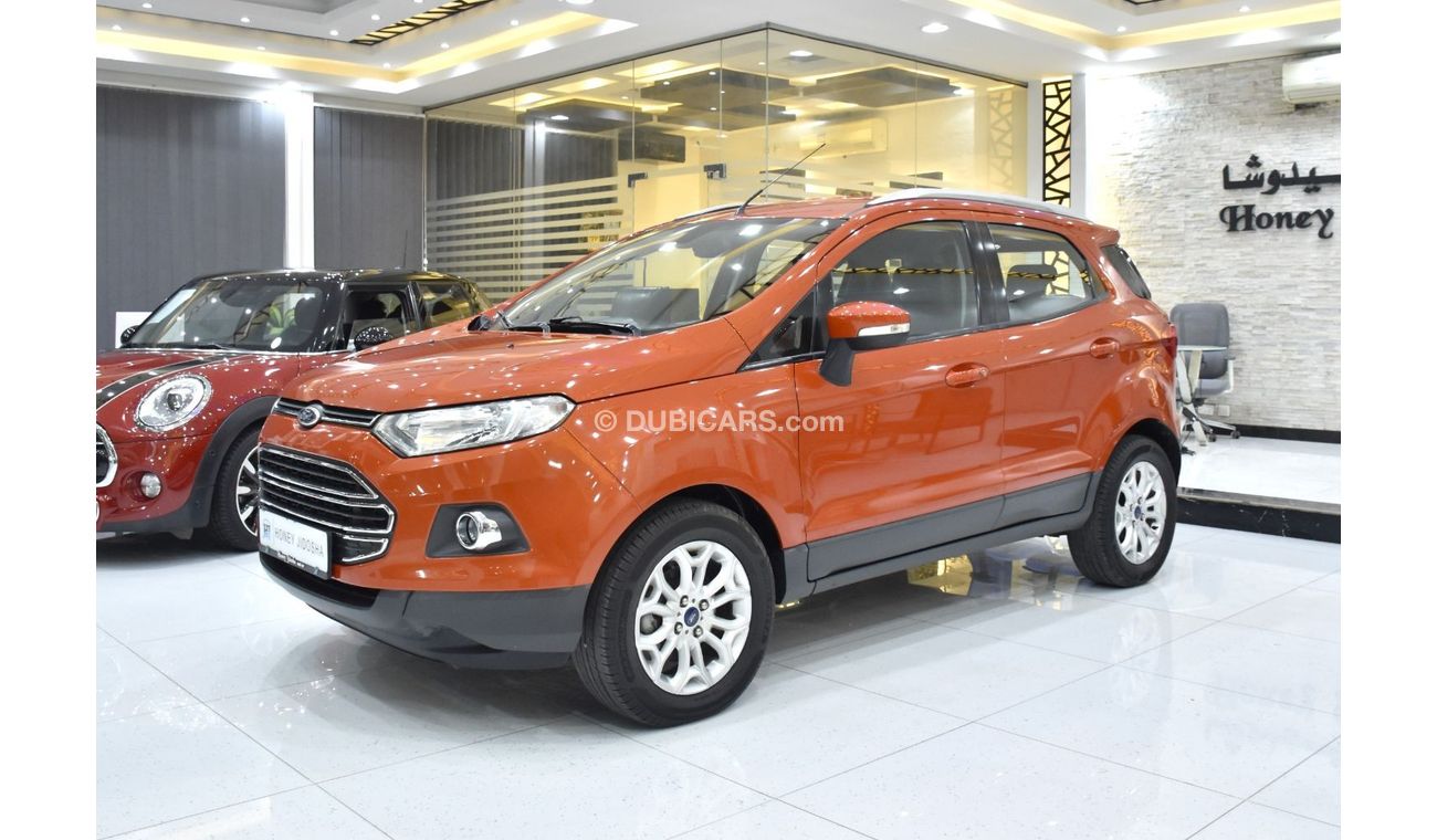 Ford EcoSport EXCELLENT DEAL for our Ford EcoSport Titanium ( 2016 Model ) in Orange Color GCC Specs