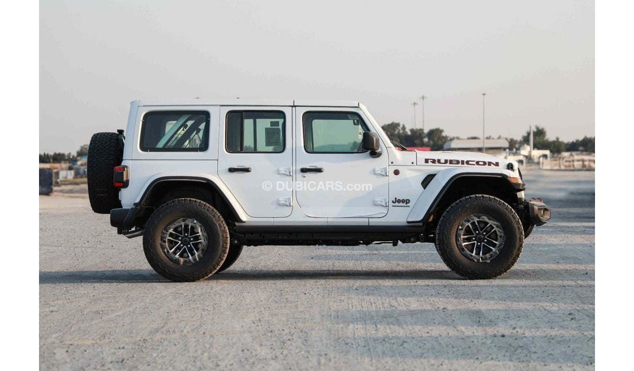 جيب رانجلر 2024 Jeep Wrangler Rubicon Xtreme 2.0L Turbo – White inside Black & Red | Export Price