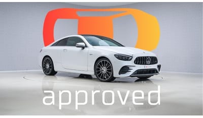 مرسيدس بنز E 53 Coupe AMG 4 Matic - 2 Years Approved Warranty - Approved Prepared Vehicle