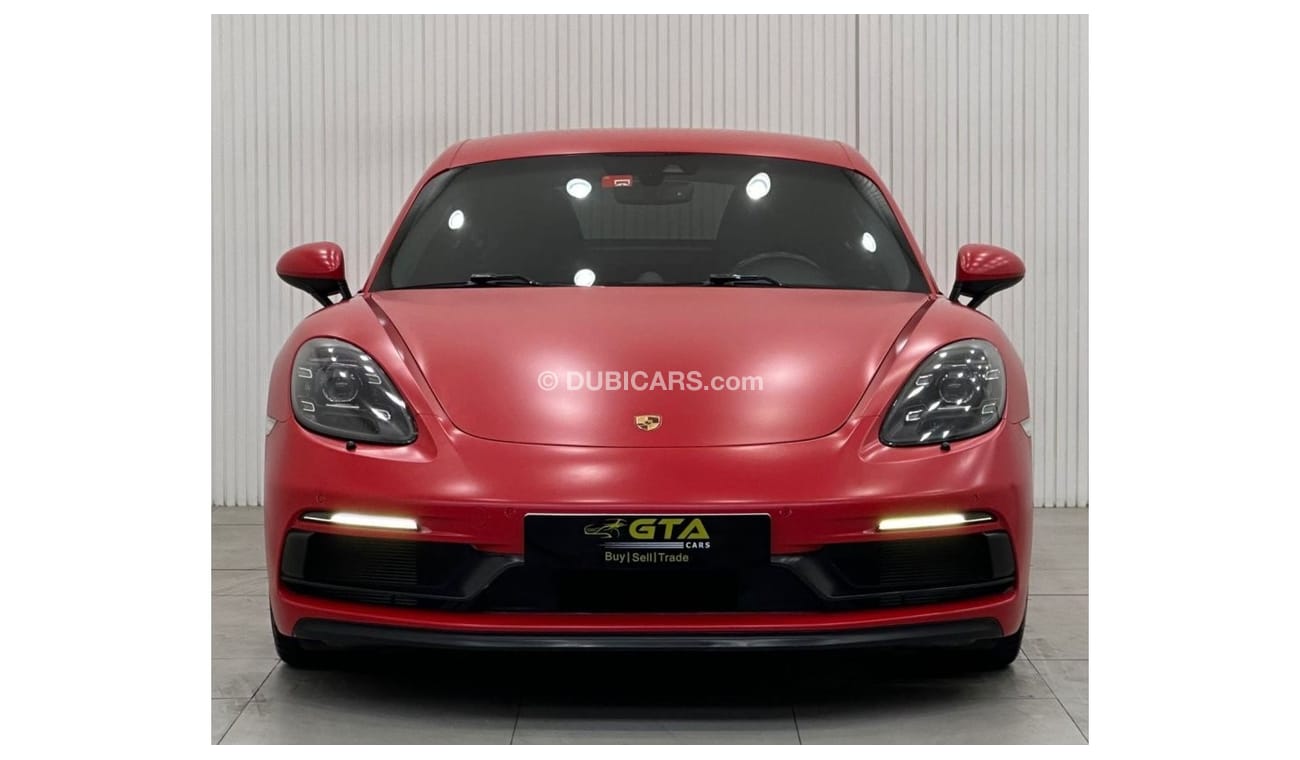 بورش كايمان 718 2018 Porsche Cayman GTS , August 2024 Porsche Warranty, Full Porsche Service History, GCC