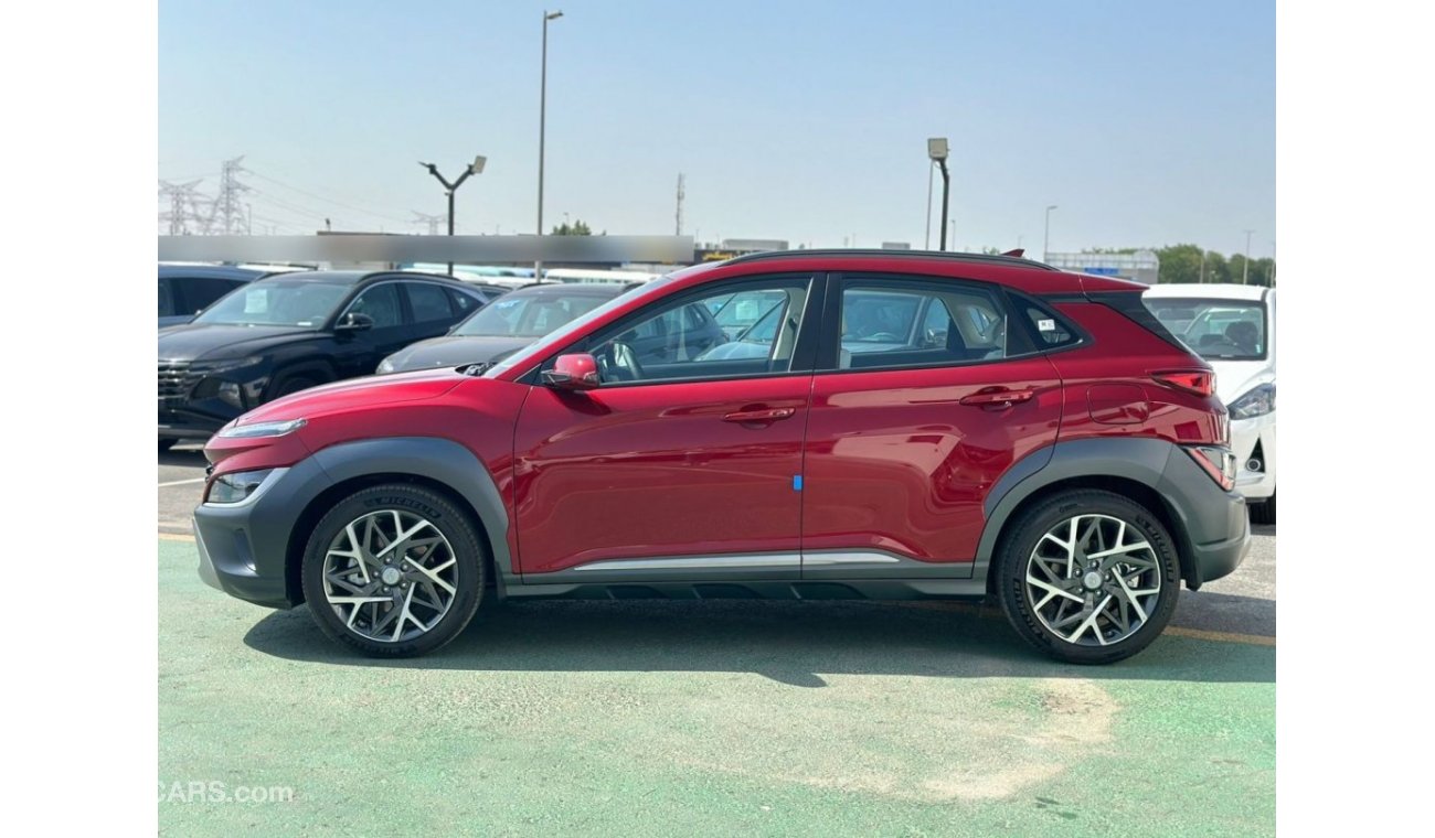 هيونداي كونا 2023 HYUNDAI KONA 1.6L (HYBRID) DARK RED COLOR