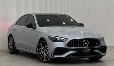 مرسيدس بنز C 43 AMG 2.0L 2023 Mercedes Benz C43 AMG 4MATIC, May 2028 Mercedes Warranty, May 2025 Mercedes Service Pack,