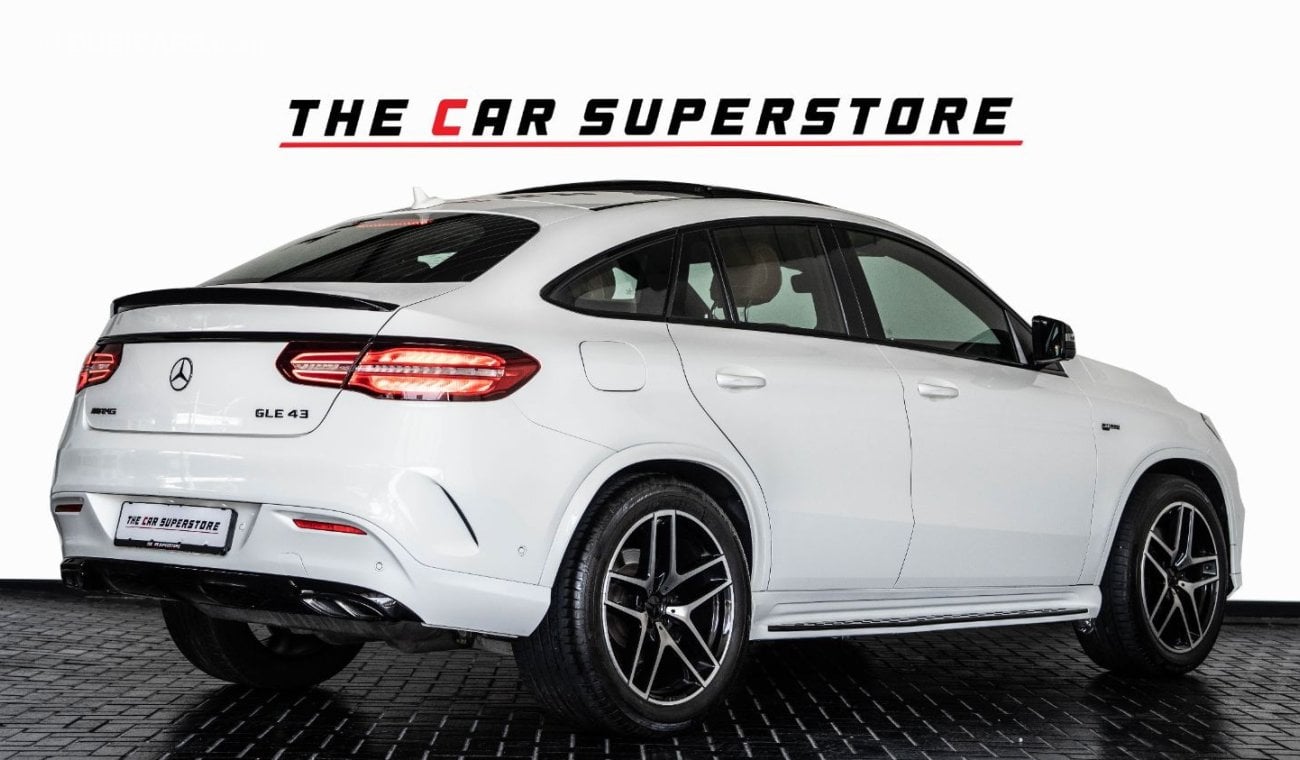 Mercedes-Benz GLE 43 AMG Std 2018 - MERCEDES BENZ GLE 43 AMG - GCC - FULL SERVICE HISTORY - 1 YEAR WARRANTY