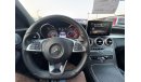 مرسيدس بنز C 43 AMG MERCEDES C43 2018 WHITE INSIDE RED JAPAN IMPORT WITH LOW MILLAGE