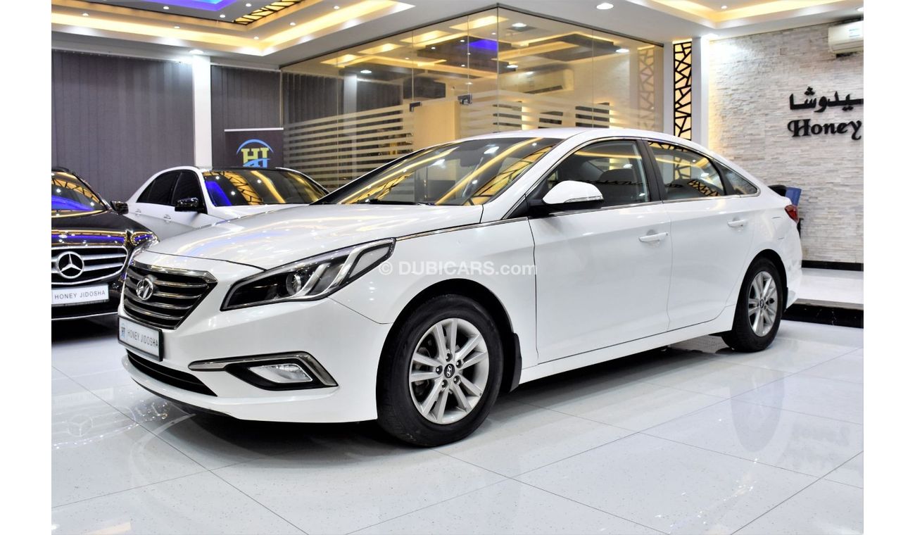 Hyundai Sonata EXCELLENT DEAL for our Hyundai Sonata ( 2017 Model ) in White Color GCC Specs