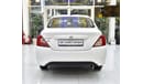 نيسان صني EXCELLENT DEAL for our Nissan Sunny ( 2022 Model ) in White Color GCC Specs