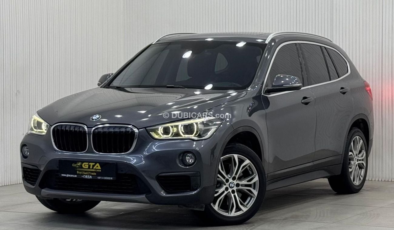 BMW X1 sDrive 20i 2.0L 2019 BMW X1 sDrive20i, Warranty, Service History, Excellent Condition, GCC