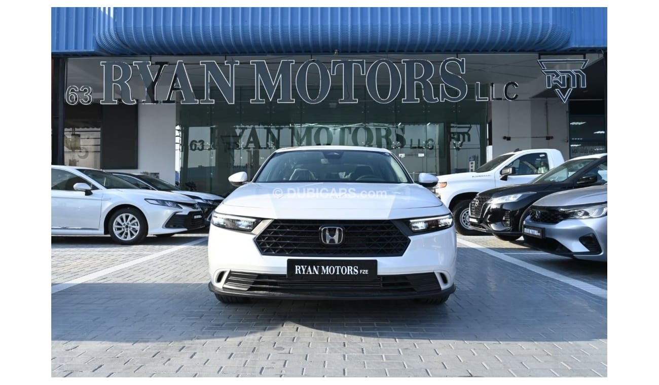 هوندا أكورد Honda Accord EX 1.5L VTEC Turbo CVT, FWD, Color White, Model 2023