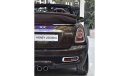 ميني كوبر إس EXCELLENT DEAL for our Mini Cooper S Convertible ( 2011 Model ) in Brown Color GCC Specs