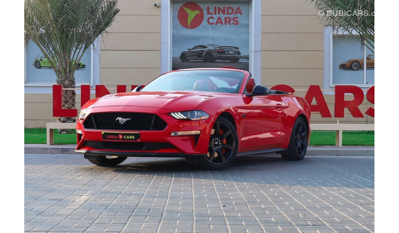 Ford Mustang Ford Mustang GT Premium Convertible 2018 GCC under Agency Warranty and Service Contract with Flexibl