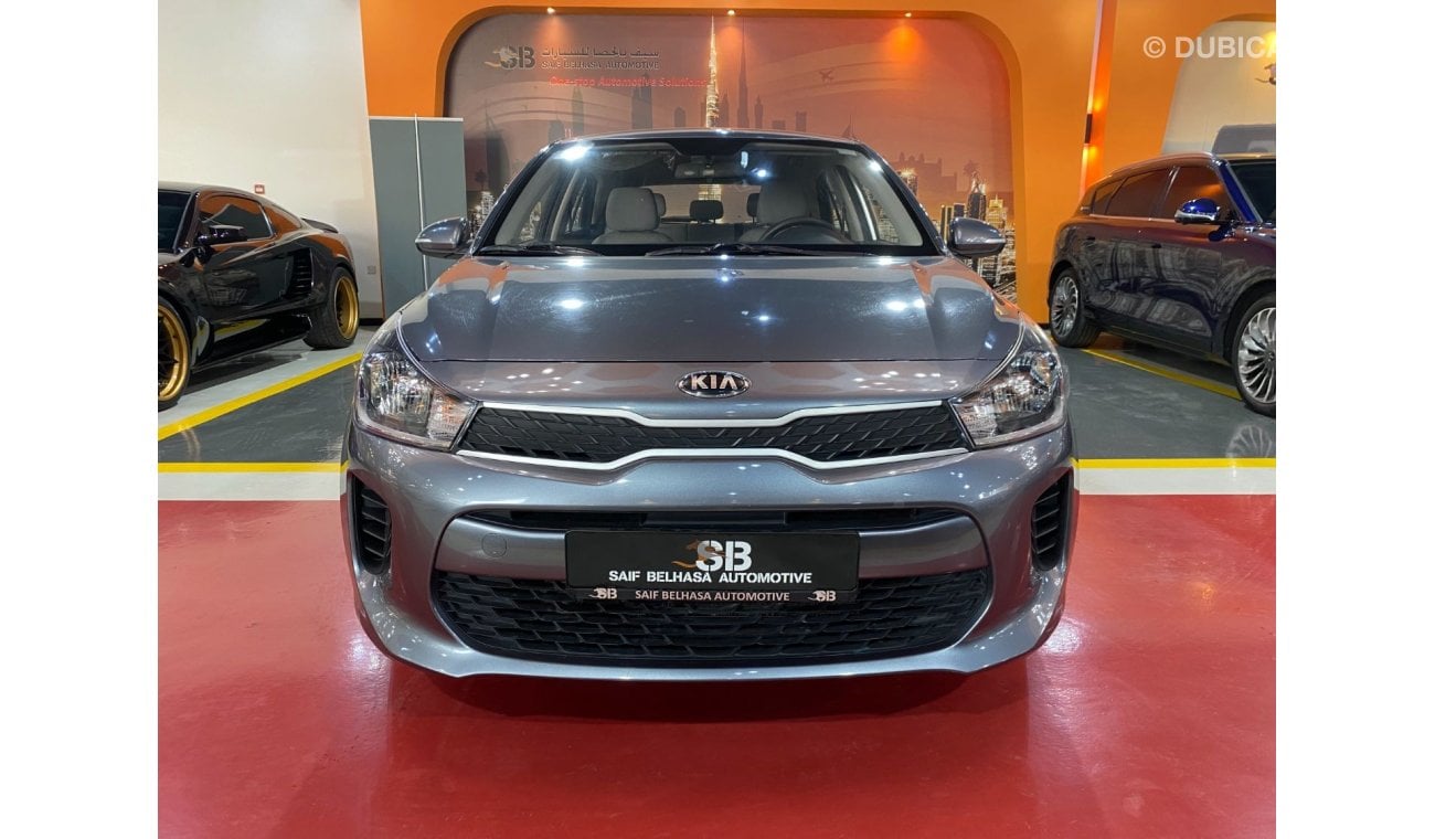 Kia Rio AED 687 EMi @ 0% DP | 2019 | Kia Rio H/B I EX | GCC | 1.4L | FWD |