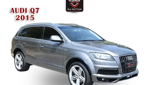 Audi Q7 FSH - AUDI Q7 S-LINE 3.0SC 2015 - FIRST OWNER - WELL MAINTAINED - GCC