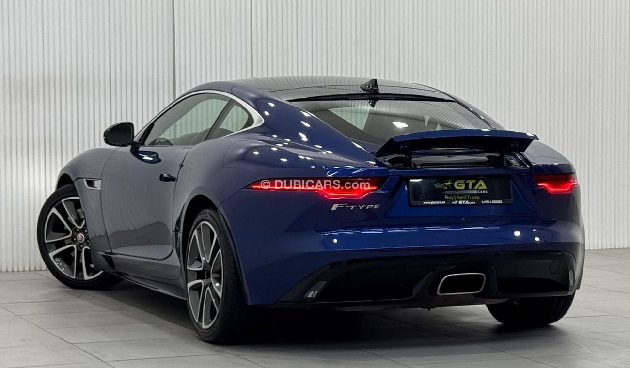 جاكوار F Type R-Dynamic  P300 2.0L Coupe 2021 Jaguar F-Type P300 R-Dynamic, August 2025 Jaguar Warranty + Service 