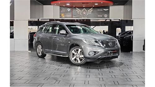 نيسان باثفايندر AED 1,600 P.M | 2016 NISSAN PATHFINDER SL 3.5 L | 7 SEATS | GCC | FULLY LOADED