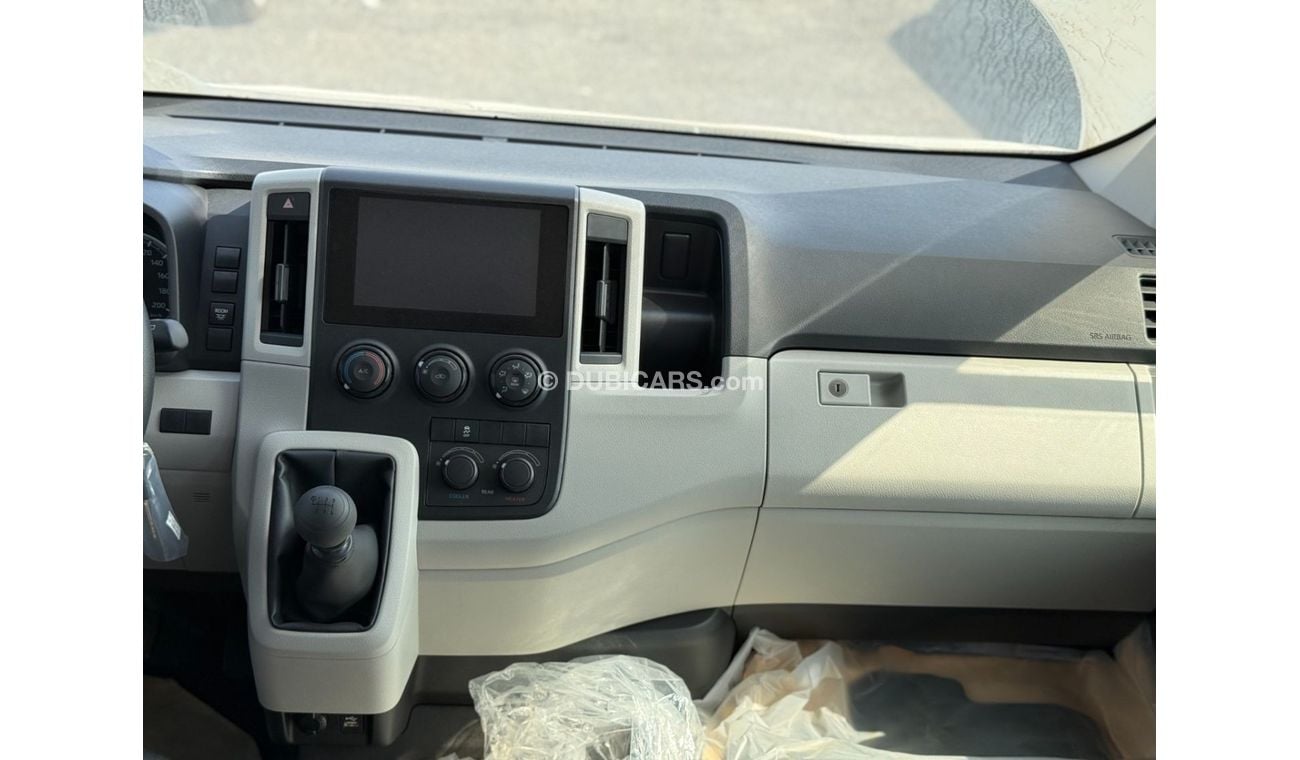 تويوتا هاياس 2025 Toyota Hiace DX 13-Seater 2.8L 4-Cyl Petrol M/T RWD Export Only