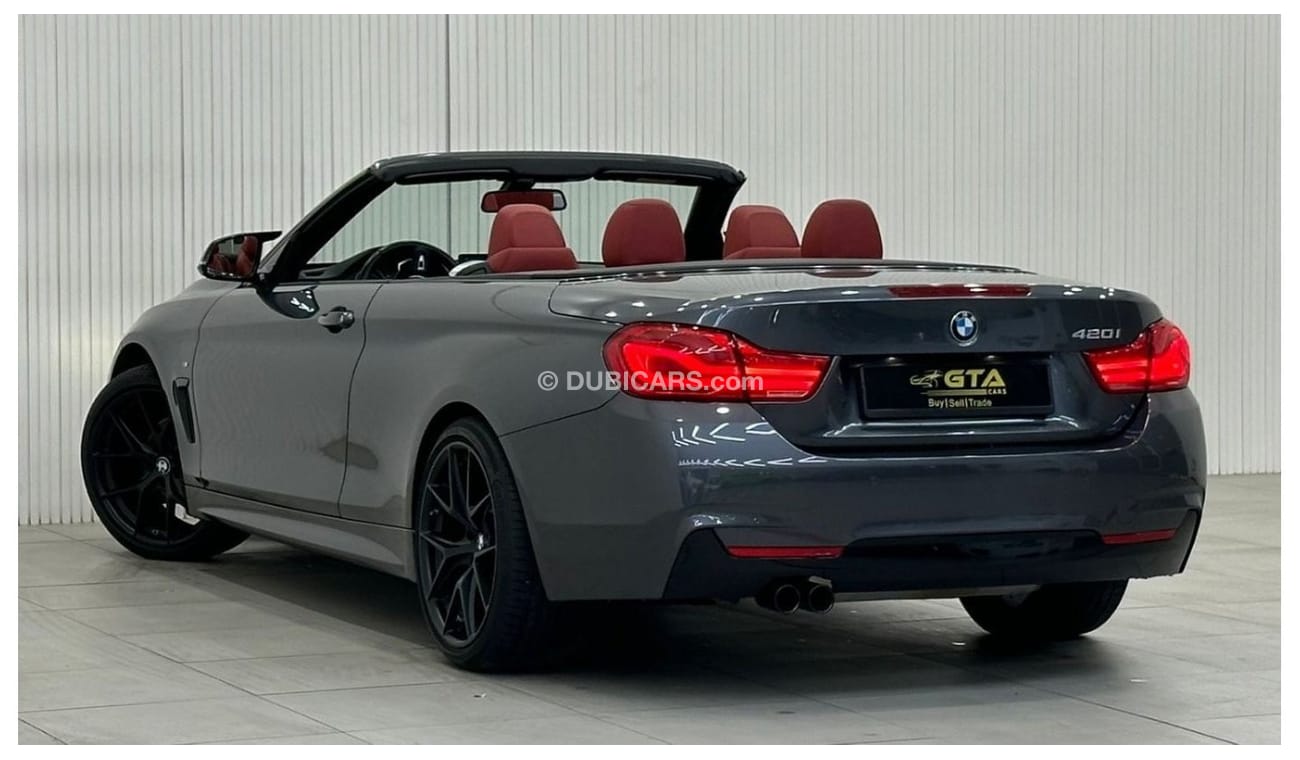 بي أم دبليو 420i M سبورت 2018 BMW 420i M-Kit Convertible, Warranty, Service History, Low Kms, GCC