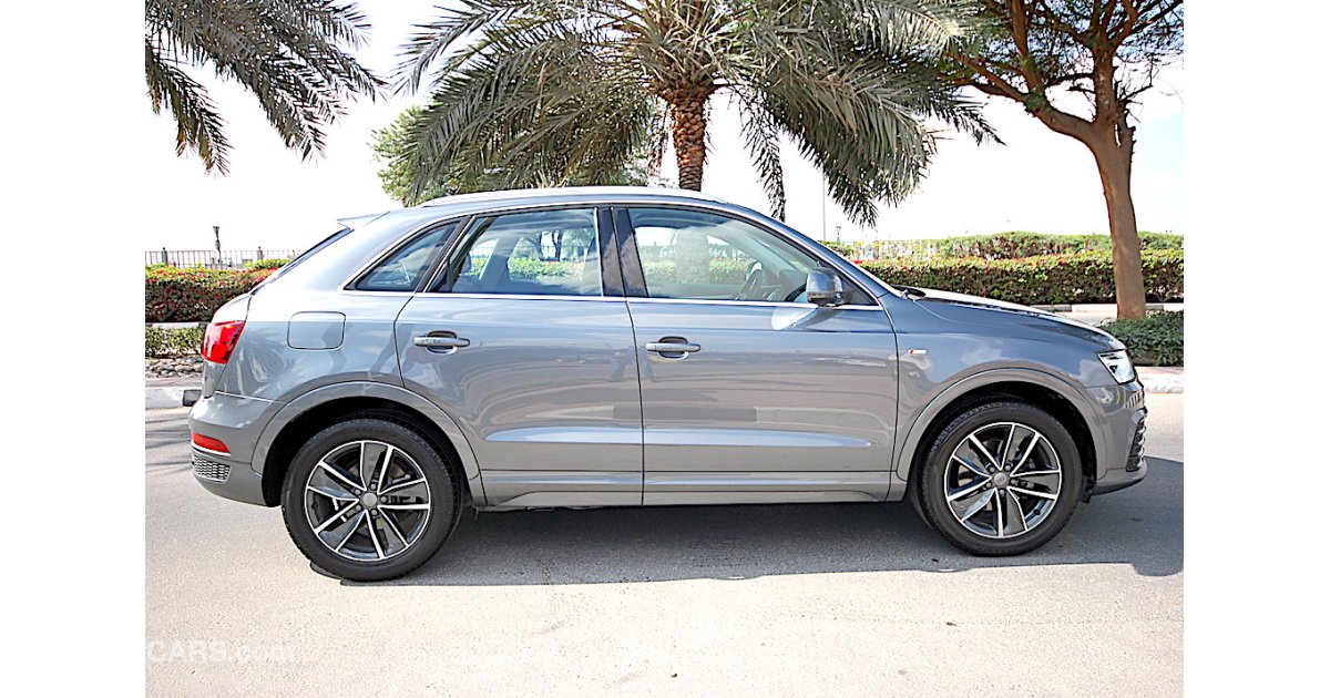 Audi Q3 2.0T S-LINE QUATTRO for sale: AED 109,000. Grey ...