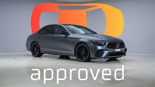 Mercedes-Benz E53 - 2 Years Approved Warranty - Approved Prepared Vehicle