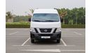 Nissan Urvan Std 2020 | NV350 High Roof Delivery Van - M/T - RWD - GCC Specs - Book Now - Ready to Drive