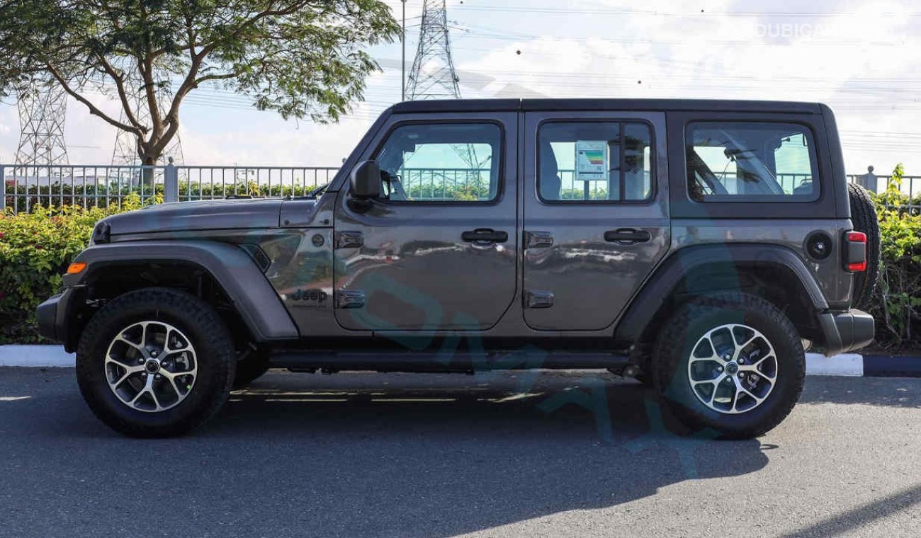 Jeep Wrangler (НА ЭКСПОРТ , For Export) Unlimited Sport S I4 2.0L Turbo , 2024 GCC , 0km , Без пробега