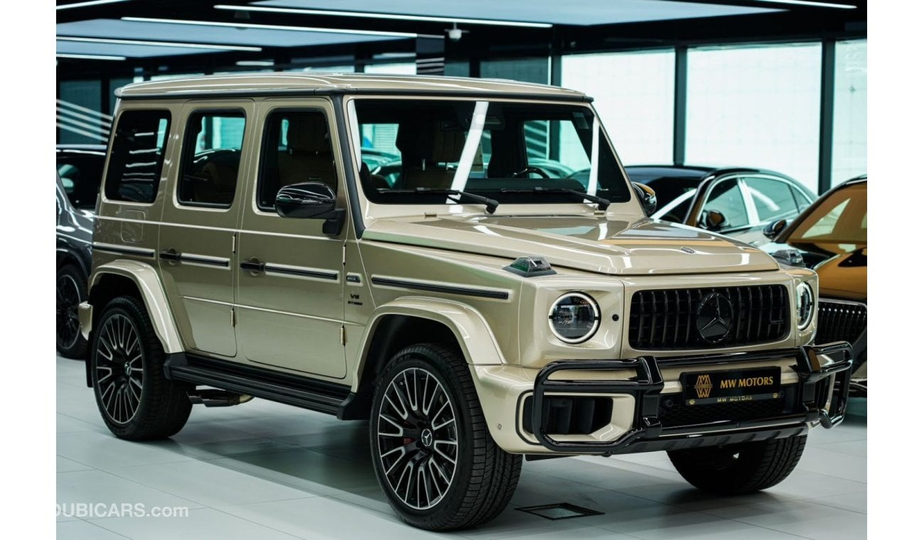 Mercedes-Benz G 63 AMG Mercedes-Benz G63 | 2025 GCC 0km | Agency Warranty | AMG | 22 Inch Rims | Double Night Package