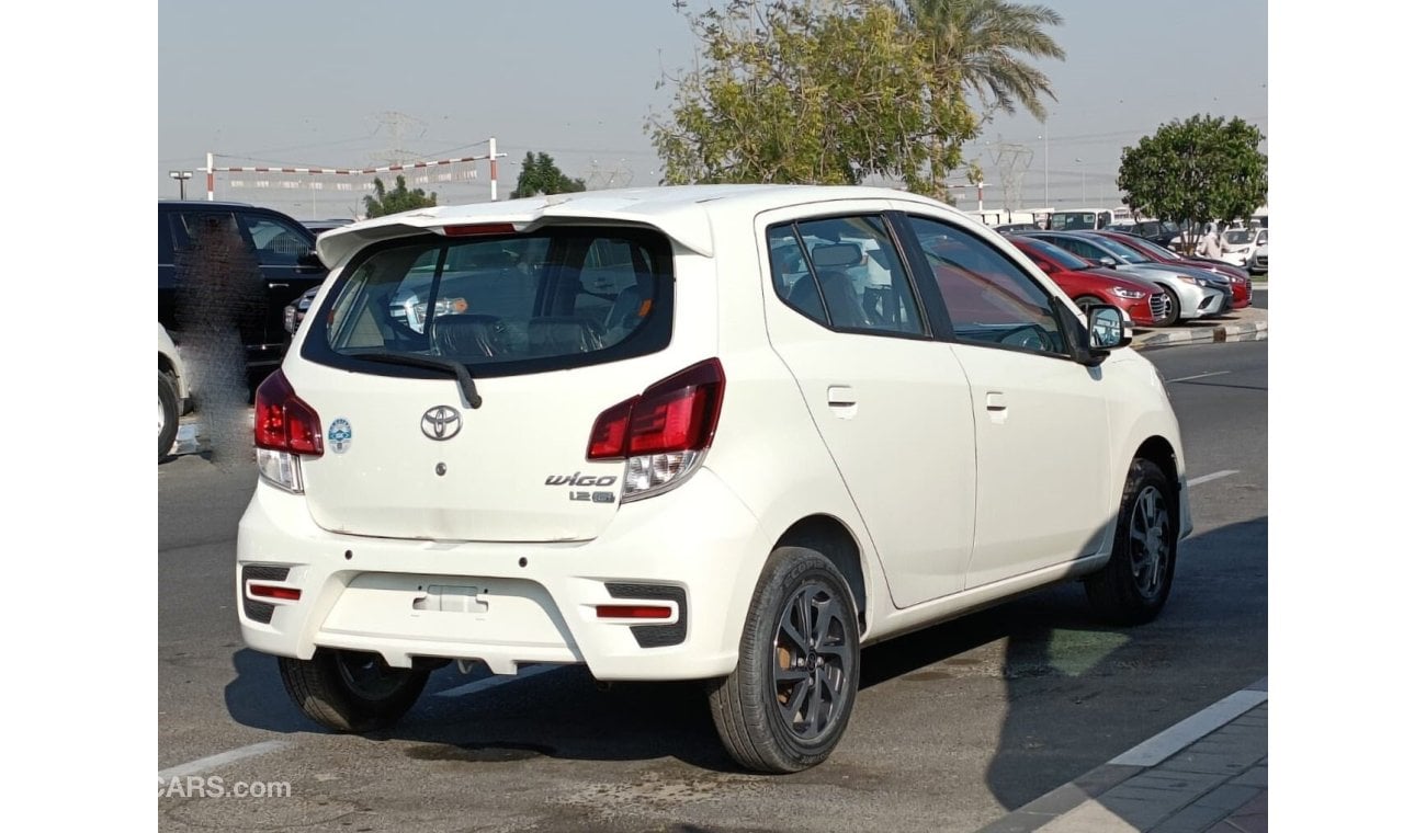 Toyota Wigo 1.2L Petrol, KEY START,  V4, BACK SENSOR, A/W 14, A/T,